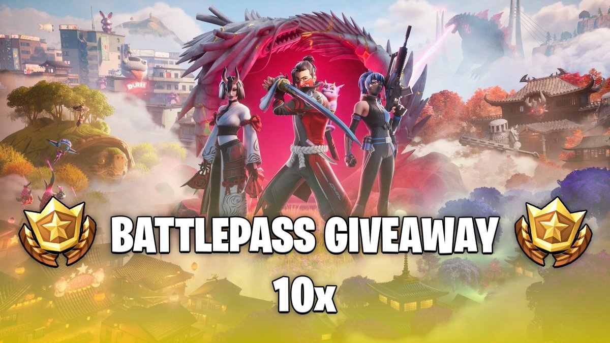 CHAPTER 6 FORTNITE BATTLE PASS GIVEAWAY!

🌟10x Winners (of 1,000 V-Bucks)

INTRUCTIONS: 
❤️ Follow <a href="/Casualegends/">Casual Legends</a> &amp; <a href="/StickGamesHub/">Stick Games 🕹️</a>
🔁 Like &amp; Repost this post!

🗓️ Ends in 48 Hours
#Fortnite #FortniteOG #FortniteC6S1鬼Hunters