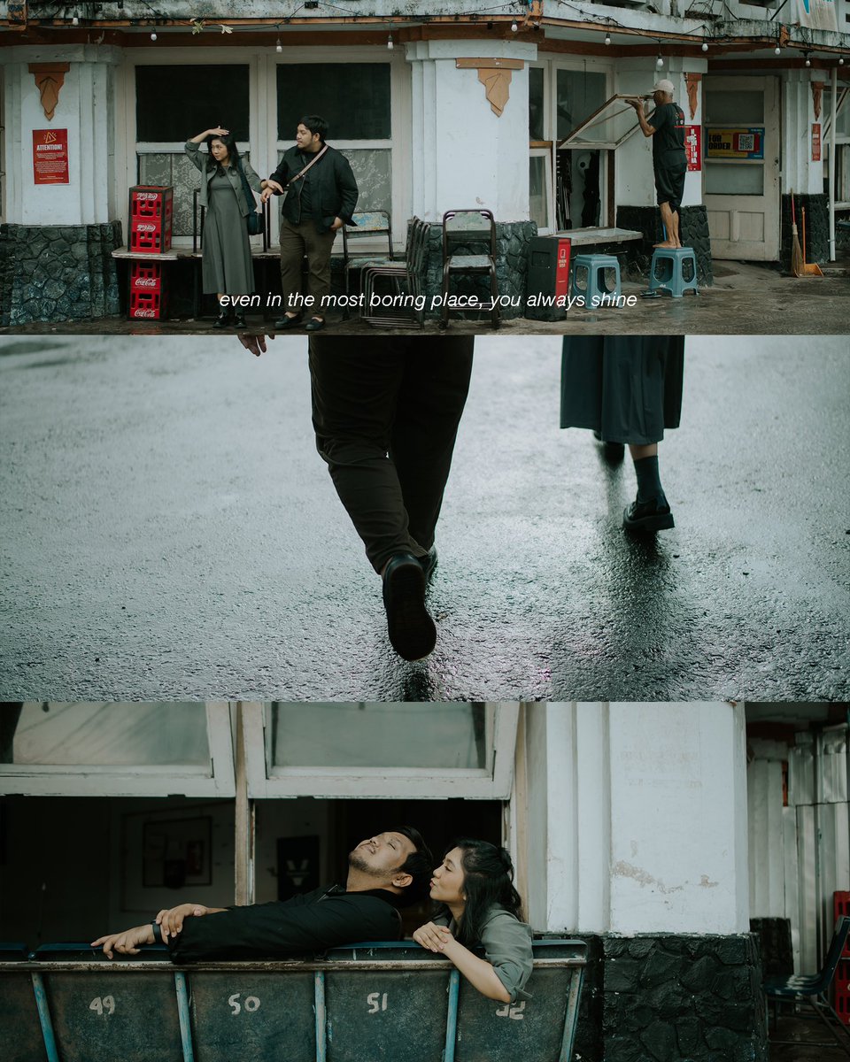 POV client engga tau akan foto dimana, briefnya cuma “kita akan trip kereta ke sebuah kota”