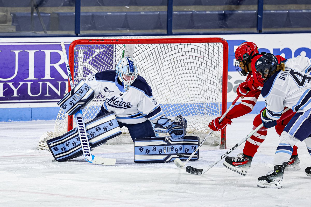 MaineWHockey's tweet photo. A career high of 5️⃣5️⃣ saves for Kiia Lahtinen in last night's game! https://t.co/AtJHTUZhrP
