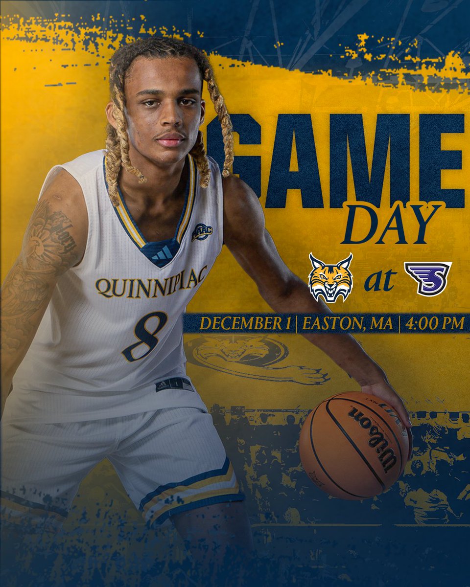 Another 𝙂𝘼𝙈𝙀𝘿𝘼𝙔 on the road! 

🆚 Stonehill
⏰ 4:00 PM
📍 Easton, MA
🖥️ NEC Front Row