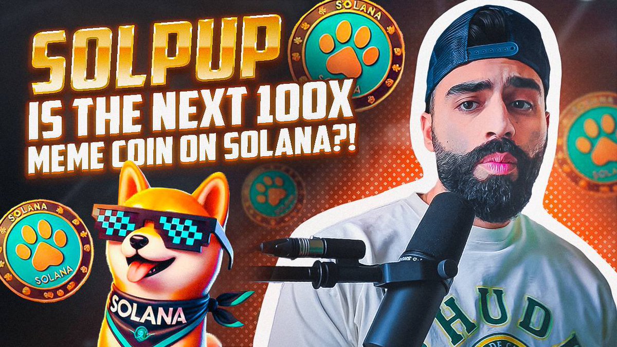 BenBling1's tweet photo. @mrsolana69 $SOLPUP @solpupSolana is on 🔥and will smash the 100k and the 1M
Join now https://t.co/Qhf8XBmqnv