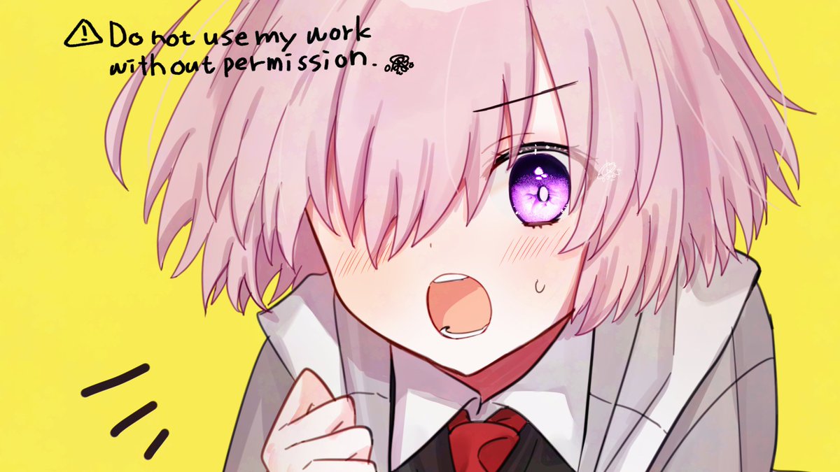 FGO「マスターミッションボイスで緊急事態!みたいな感じで話しかけてきたマシュがそのあと」|はるかっぱのイラスト