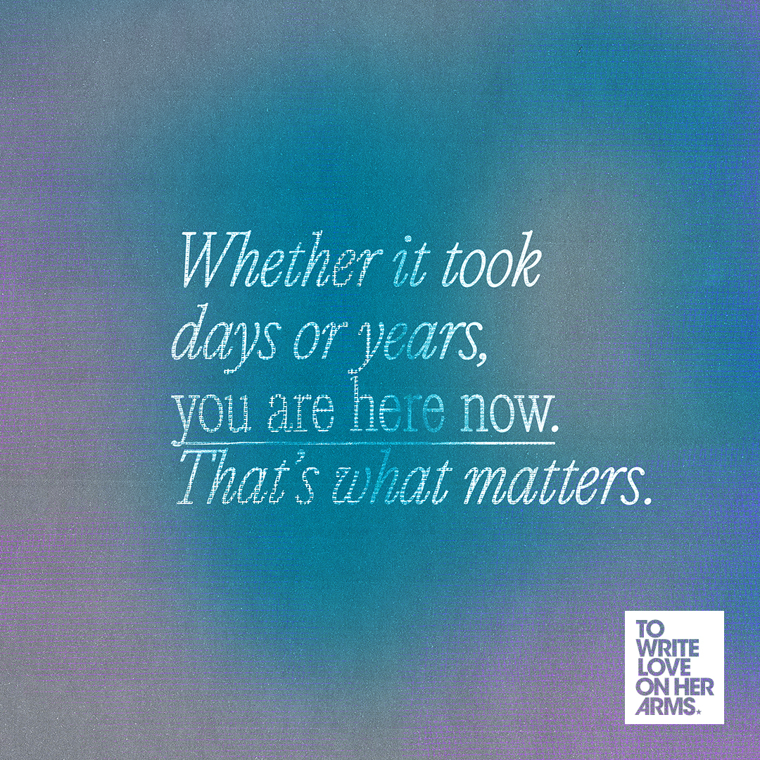 A reminder for December from the 2024 TWLOHA Calendar. ❄️ Don't forget you can still grab the 2025 TWLOHA Calendar at store.twloha.com! (And it's currently on sale 👀)