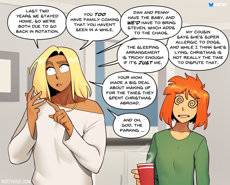 Nortverse: Tara and Beverly tweet media