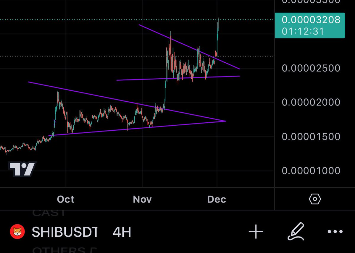 elethereum's tweet photo. BREAKING 🚨

$SHIB up 20% Today.  Exactly as we predicted yesterday 👍🏼 https://t.co/swcWTxJUDd
