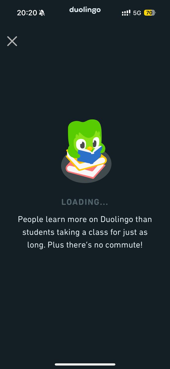 SnekaCM's tweet photo. @duolingo struggling to access any content for last one week. Stuck in loading screen when I select any courses. 
Username: SnekaChand https://t.co/sHz1IVK2Rx
