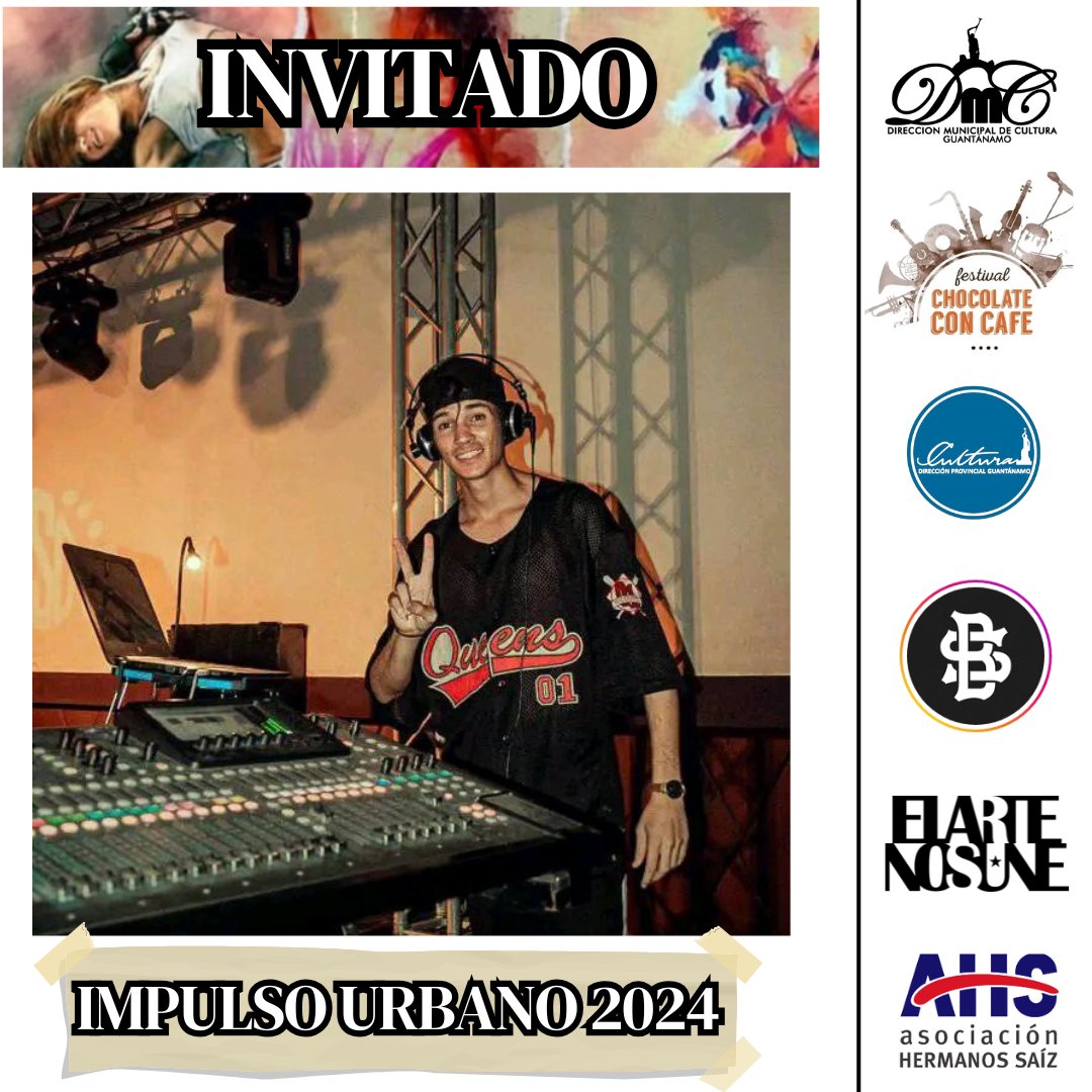 AHSGuantanamo's tweet image. ⭐Jóvenes que llegan desde otras provincias🫂 y del patio a #ImpulsoUrbano.
 🎻Alonso David acuña Góngora, Violinista, 
🩰Erika Dachel Maceo Pérez, estilos freestyle y Hip Hop
🩰 Giraudi Machado Velazquez, e Ganador 1ra edición 
🎶 - DjSony_ZF
🎶 Duo Manzanares,músicos.