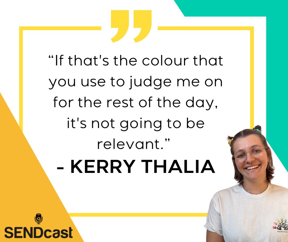 The SENDcast (@thesendcast) on Twitter photo One of the key concerns is the use of colours to label and categorise emotions and states 🤔
In the SEND context, colours often have different meanings in various areas, which can be confusing for the child or young person 🎧
ow.ly/Jkyl50UbFol
<a href="/DiscoverIncl/">Discover Inclusion</a> #podcast One of the key concerns is the use of colours to label and categorise emotions and states 🤔
In the SEND context, colours often have different meanings in various areas, which can be confusing for the child or young person 🎧
ow.ly/Jkyl50UbFol
<a href="/DiscoverIncl/">Discover Inclusion</a> #podcast