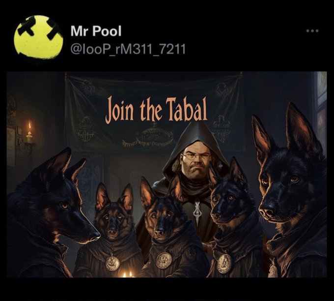 MR POOL KNOWS

TABBY KNOWS ALL OF DAVIDS SECRETS
 
JOIN THE TABAL BEFORE ITS TOO LATE #XRP #XRPLcommunity  #XRPMemeCoins