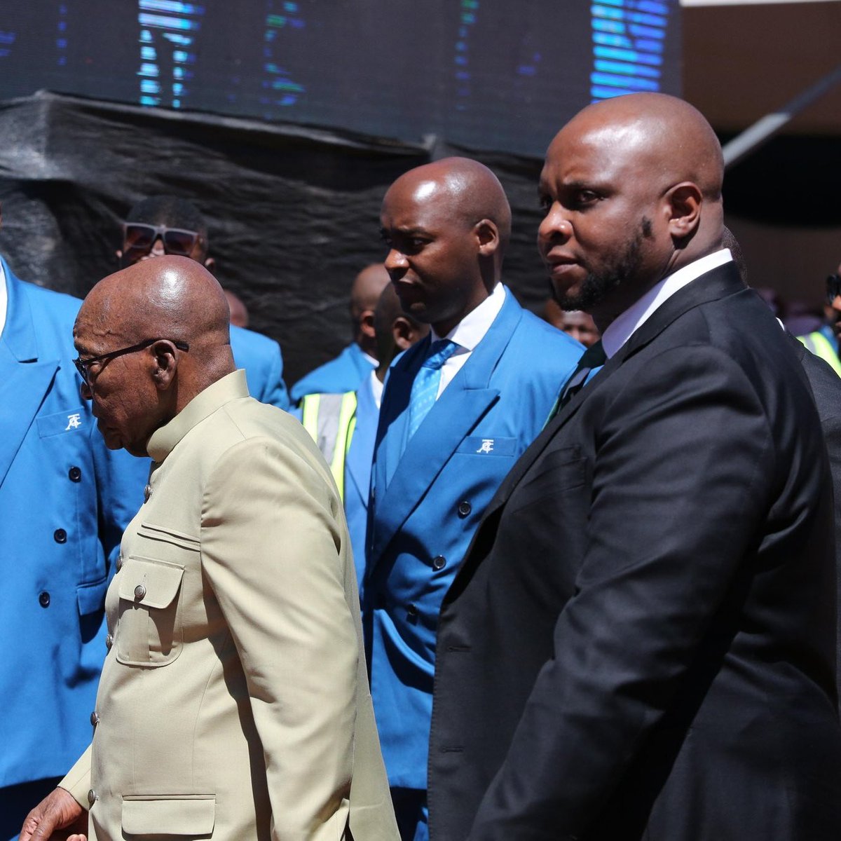 President Zuma and his progressive sons, Vuyo Zungula and Floyd Shivambu. 🥂🇿🇦🇿🇦🇿🇦