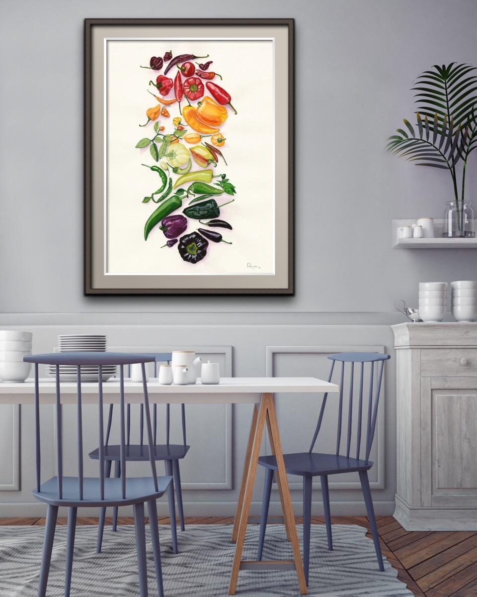 DeborahLeagueFA's tweet photo. Rainbow of peppers, watercolor.  25% Off ALL Wall Art, Canvas, Framed, Metal, Acrylic, Wood, Prints, Posters & Tapestries.

Link to art in comments

#sale #blackfriday #shopsmall #shopearly #watercolor #painting #giftforgardeners #giftsforcooks #ayearforart #buyintoart #watercolorvegetables #kitchenwalldecor #watercolorpeppers #vegetables #giftideas #gardening #wallart #homedecor #ColorfulArt