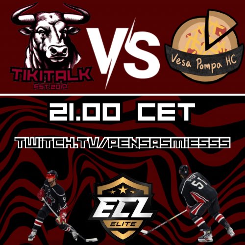 TikiTalk (@tikitalk2010) on Twitter photo Important points for both teams to tonight.
🕙-21CET
📺-twitch.tv/pensasmiesss
🆚<a href="/VesaPompa/">Vesa Pompa</a>
#ecl25winter <a href="/SportsGamerGG/">SportsGamer</a> Important points for both teams to tonight.
🕙-21CET
📺-twitch.tv/pensasmiesss
🆚<a href="/VesaPompa/">Vesa Pompa</a>
#ecl25winter <a href="/SportsGamerGG/">SportsGamer</a>