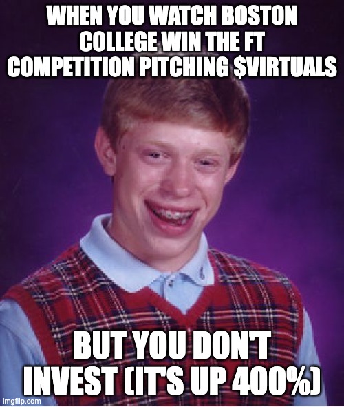 Students really are the alpha. Congratulations to <a href="/Blockchain_BC/">Boston College Blockchain</a> for the amazing call and to all those who aped in after watching the pitch <a href="/virtuals_io/">Virtuals Protocol</a>
