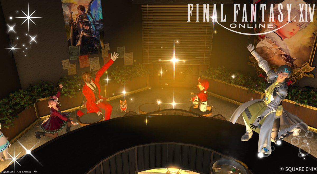 PixelartF's tweet photo. 2か月ぶりのミーティング!
#FF14ブラインド攻略 でのトーク力向上の為
お互いの近況を小堺方式で報告会!
トリのラティちゃんの怖い話が…ww
最後にクリスマスミラプリでSS!
ちょっとずつチームの絆が深まればいいな♪
#StrikeDay
#CWLS_のまくろ
#FF14ブラインド攻略
#meteorDC #FF14 https://t.co/fcj0hiMkYY