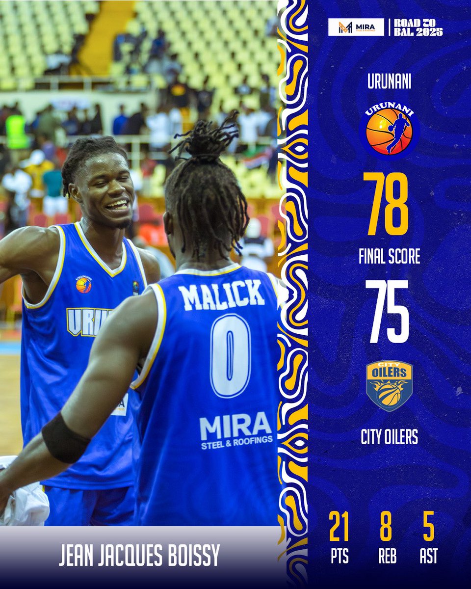 GAME 3 ☑️ But the mission isn’t over yet! See you tomorrow for the semifinals let’s keep the momentum going! <a href="/MiraSteelBu/">MIRA STEEL & ROOFINGS</a> &amp; Urunani Two Champions At The Conquest Of Africa🤍💙 #Urunani #Ishaka #2championsattheconquestofafrica