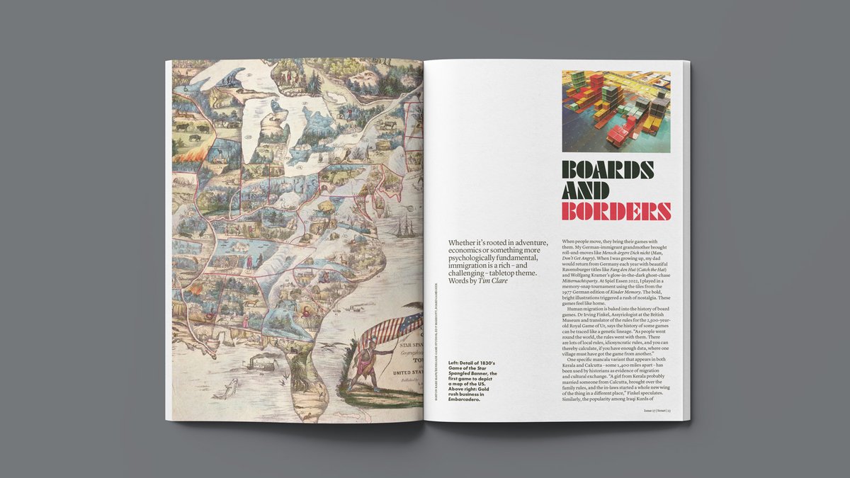 @senetmagazine (@senetmagazine) on Twitter photo Issue 17 is out now! In which <a href="/TimClarePoet/">Tim Clare</a> examines immigration as a board-game theme. Go to senetmagazine.com to order your copy or subscribe. #boardgamesarebeautiful Issue 17 is out now! In which <a href="/TimClarePoet/">Tim Clare</a> examines immigration as a board-game theme. Go to senetmagazine.com to order your copy or subscribe. #boardgamesarebeautiful