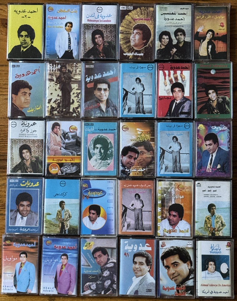 After 6 months off, starting December back at work on the world's most feral Ahmed Adaweya fanzine with the goal of ripping &amp; writing about every one of his releases by the end of this horrible year. What's there now covers the 1970s sans 1 unattainable LP ahmedadaweya.blogspot.com