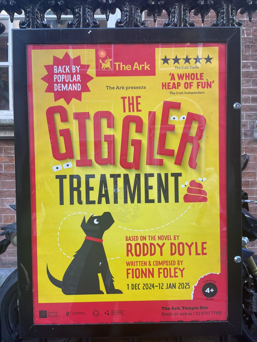 <a href="/AbbeyTheatre/">Abbey Theatre</a> <a href="/TheArkDublin/">The Ark Dublin</a>  thanks for a great week 🎉❤️