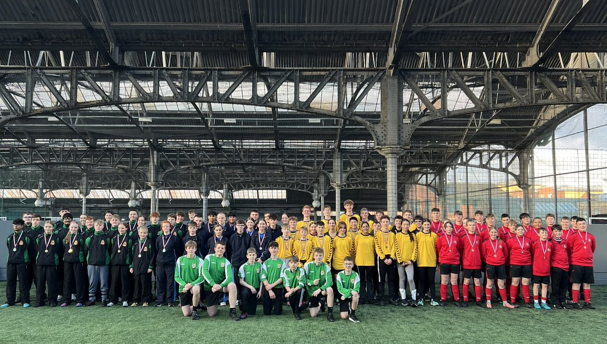 CSWSport's tweet image. Excellent result at today's @SNIRAFAC Inter Wing 5-aside Football Competition with @censcotwing coming joint first overall on points. Well done to all of the cadets who represented CSW. Also the first event for our new sports kit.