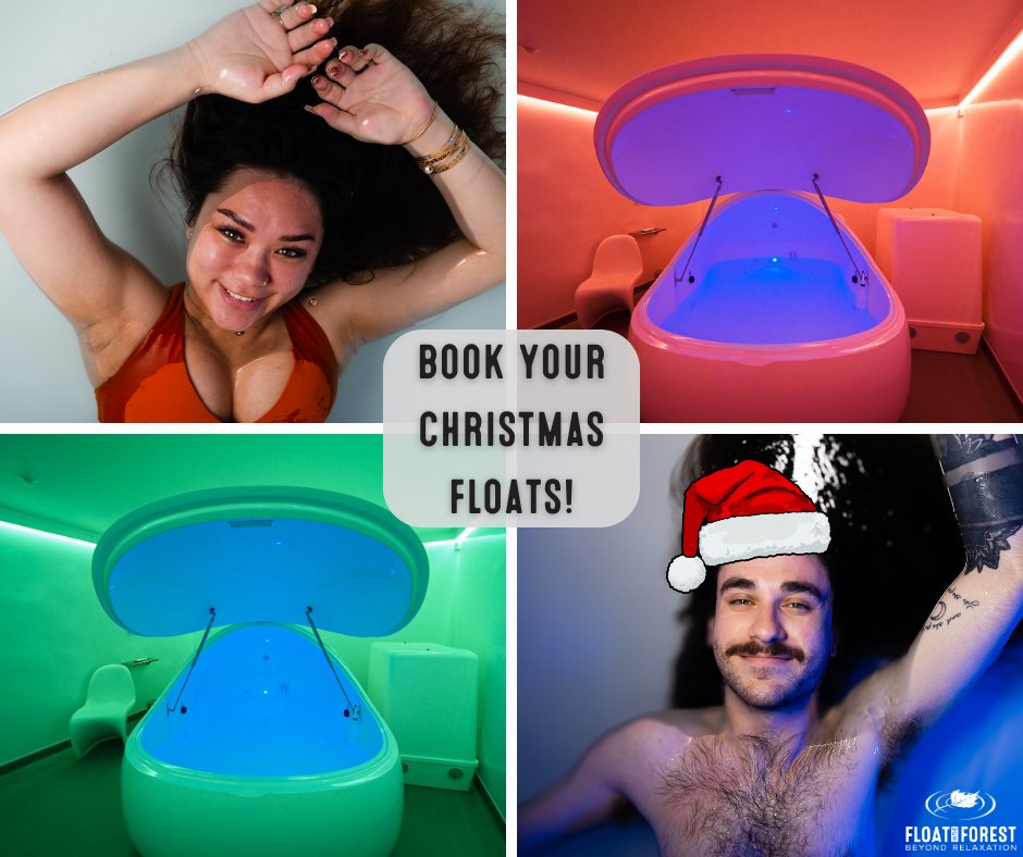 💙🎄Plan your festive bliss! 🎄💙
Our last floats before Xmas will be on Sun 22 Dec.
We'll open on Sat 28 &amp; Sun 29 Dec.
We'll then be closed until Fri 3 Jan, when we'll re-open as usual.
If you'd like to float on these dates, we recommend booking asap!
floatintheforest.co.uk/book/