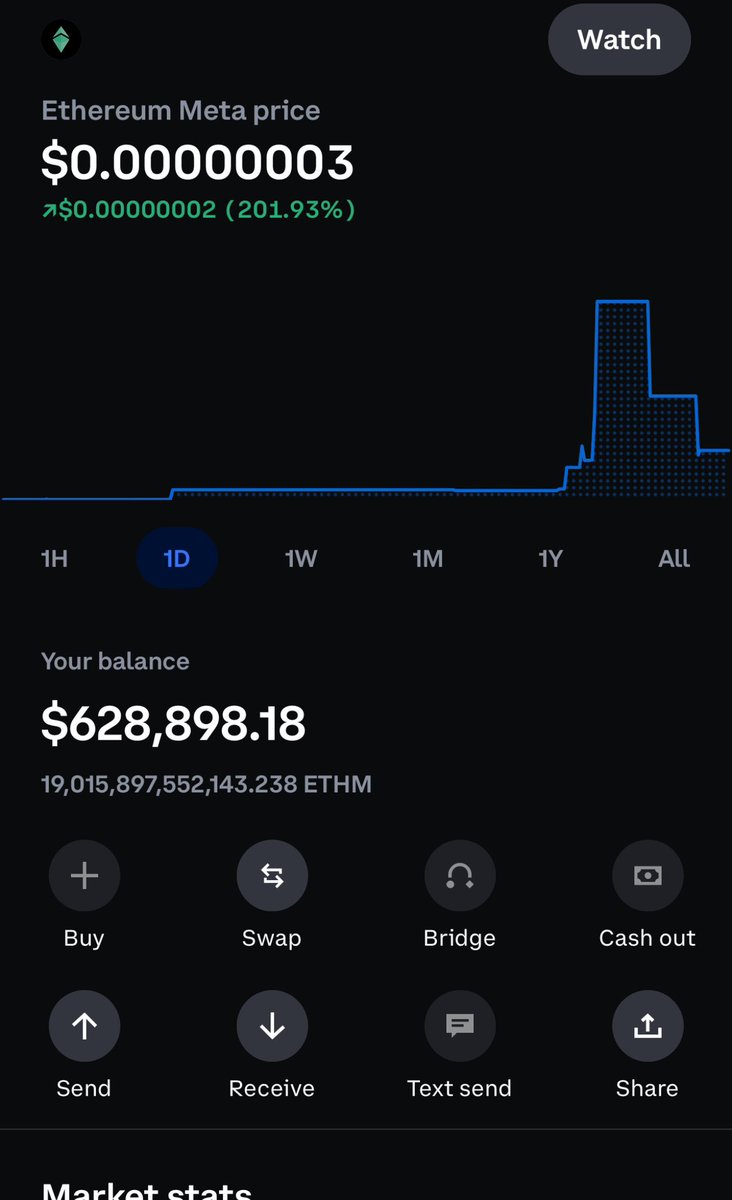 JudaJuda9's tweet photo. @EZaiirbekov @EthereumMeta It is a scam token https://t.co/PV5QdMm6kv