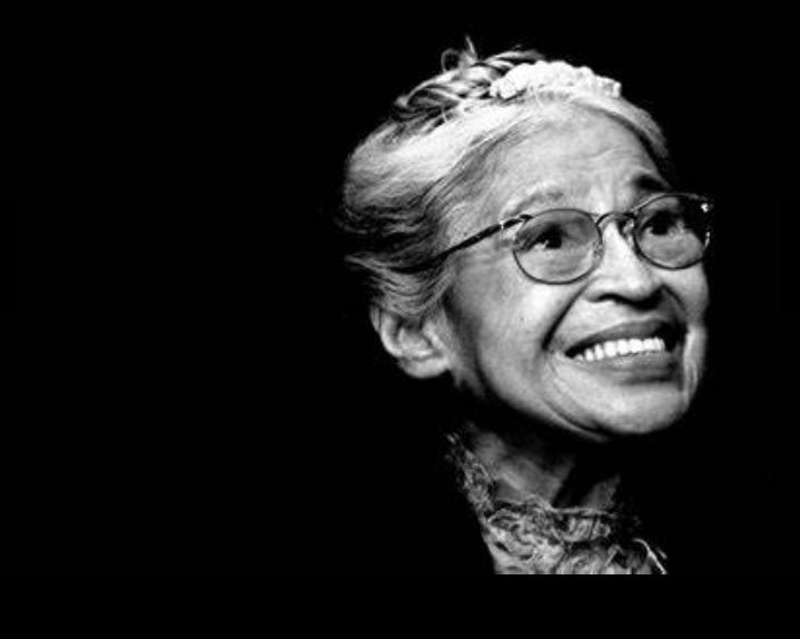 “You must never be fearful about what you are doing when it is right.”

69 years ago today in Alabama, Rosa Parks refused to give her bus seat to a white man. She was arrested. 

Her bravery helped end segregation laws in the South and was a pivotal moment in the Civil Rights