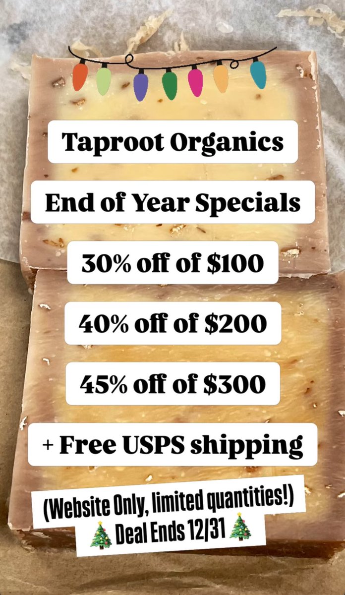 Taproot Organics tweet media
