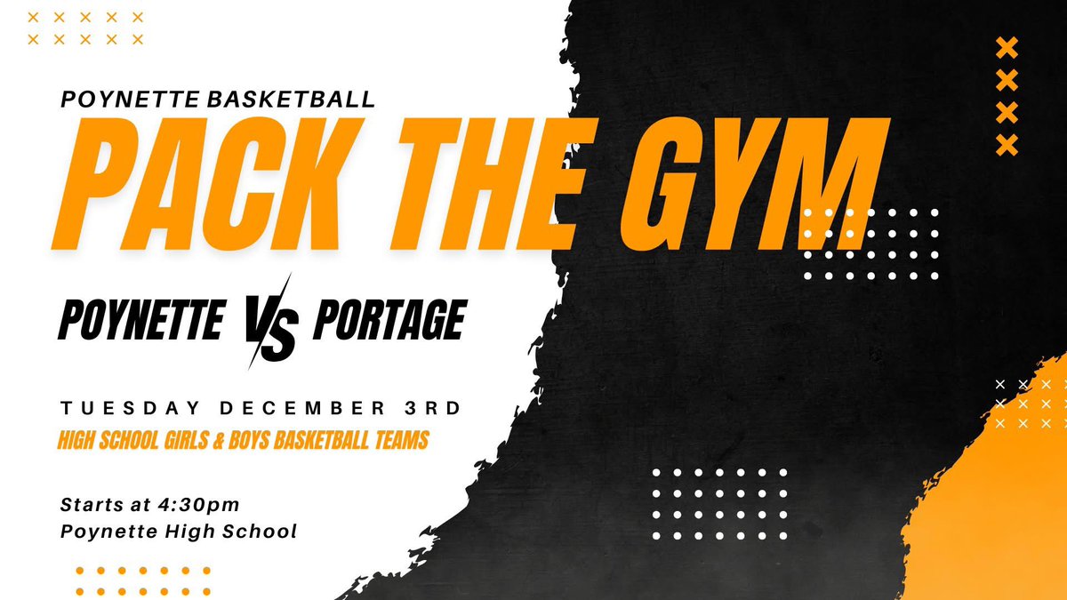 Pumas kick off the season this Tuesday! Tip off is set for 4:30pm (JV/JV2) and 6:00pm for Varsity! Come support and PACK THE GYM!