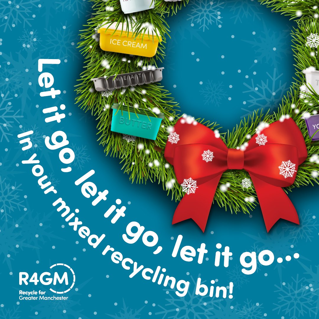 Put your plastic pots, tubs and trays in your mixed recycling bin this Christmas ♻️

Find out more recycleforgreatermanchester.com/plastic/