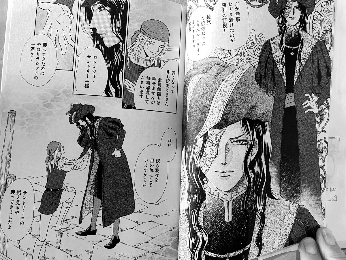 #忘れえぬ初恋
11月29日発売( ' ▽ ` )ノ
折角のベネチア設定を生かそうとヒーローに傷→仮面にしたため大変な事に😂カルナバルも②③もラストも漫画捏造🙇‍♀️原作との違いもお楽しみ下さい😅
海賊、異教徒、美男美女…壮大なロマンスを貴方に🥰 