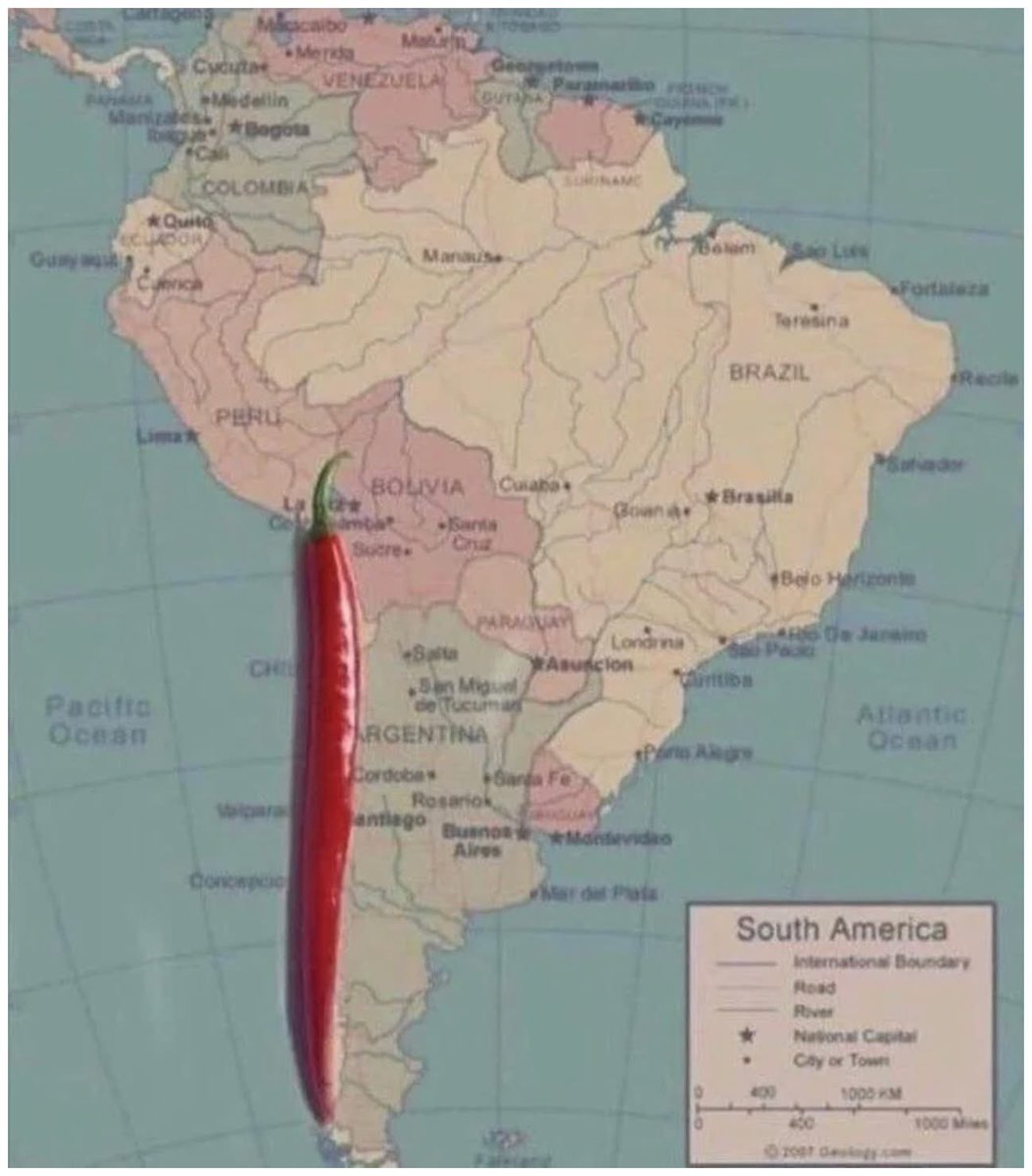 How Chile got its name 🤭🌶️