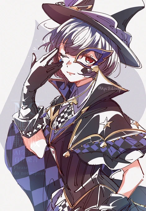 凛世ちゃん。怪盗衣装も楽曲もとてもかわいかった 