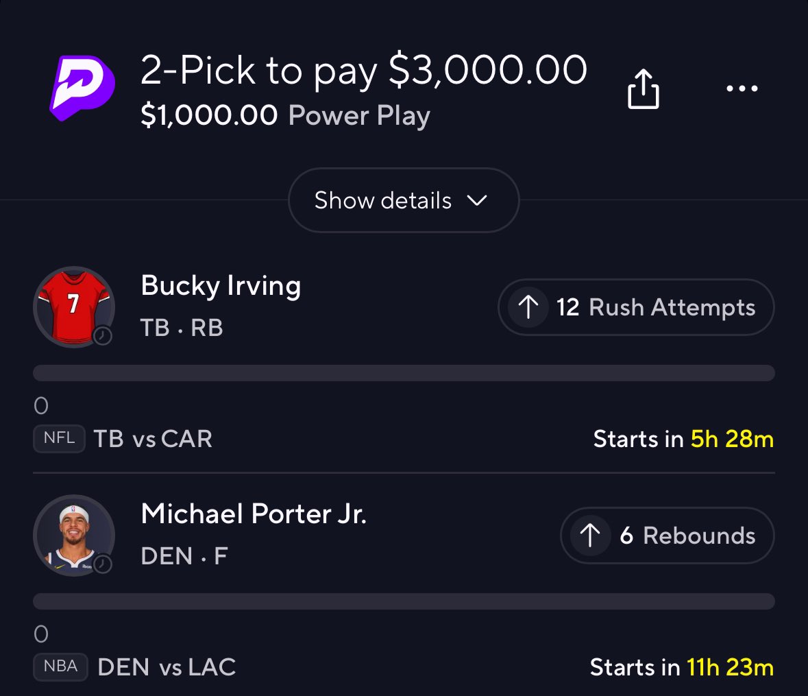 WyzeBetsโข (@wyzebets) on Twitter photo NBA/NFL Collab W/ <a href="/Dee_rose901/">Dee Rose ๐น ๐ฅ๐ซด๐ฝ</a> ๐ฅ
Letโs get after it ๐ฐ
Iโll GIVEAWAY $500 if you LIKE/RT IF TAILING! ๐
Check Comments for the Link ๐
#PrizePicks | #GamblingX NBA/NFL Collab W/ <a href="/Dee_rose901/">Dee Rose ๐น ๐ฅ๐ซด๐ฝ</a> ๐ฅ
Letโs get after it ๐ฐ
Iโll GIVEAWAY $500 if you LIKE/RT IF TAILING! ๐
Check Comments for the Link ๐
#PrizePicks | #GamblingX