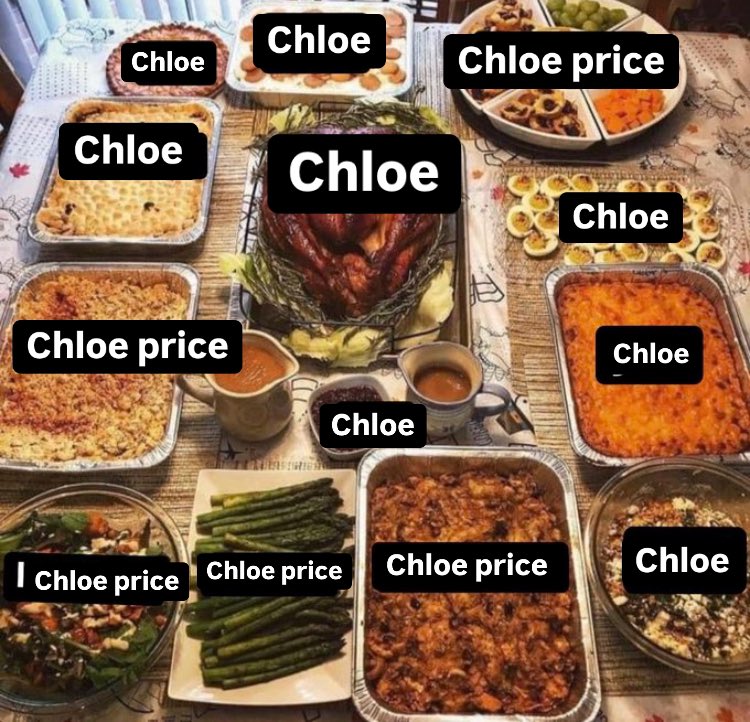 chlo3punk's tweet photo. My thanksgiving dinner 🫦 https://t.co/b8dO2eUb5i