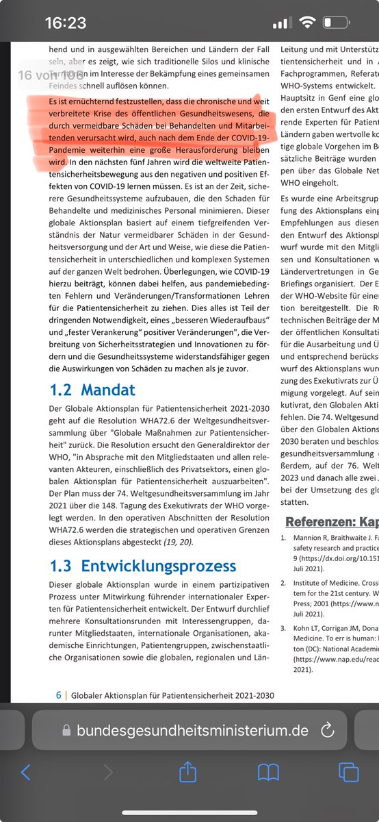 Claudia (@claudiaonx) on Twitter photo Liebe Parteien und Wahlkämpfende, #Patientensicherheit gehört in Eure Parteiprogramme. Bislang ist der Globale Aktionsplan Patientensicherheit der WHO (bundesgesundheitsministerium.de/service/publik…; who.int/teams/integrat…) nicht umgesetzt. Grundlage sollte wg. Abweichungen die Originalfassung sein: Liebe Parteien und Wahlkämpfende, #Patientensicherheit gehört in Eure Parteiprogramme. Bislang ist der Globale Aktionsplan Patientensicherheit der WHO (bundesgesundheitsministerium.de/service/publik…; who.int/teams/integrat…) nicht umgesetzt. Grundlage sollte wg. Abweichungen die Originalfassung sein: