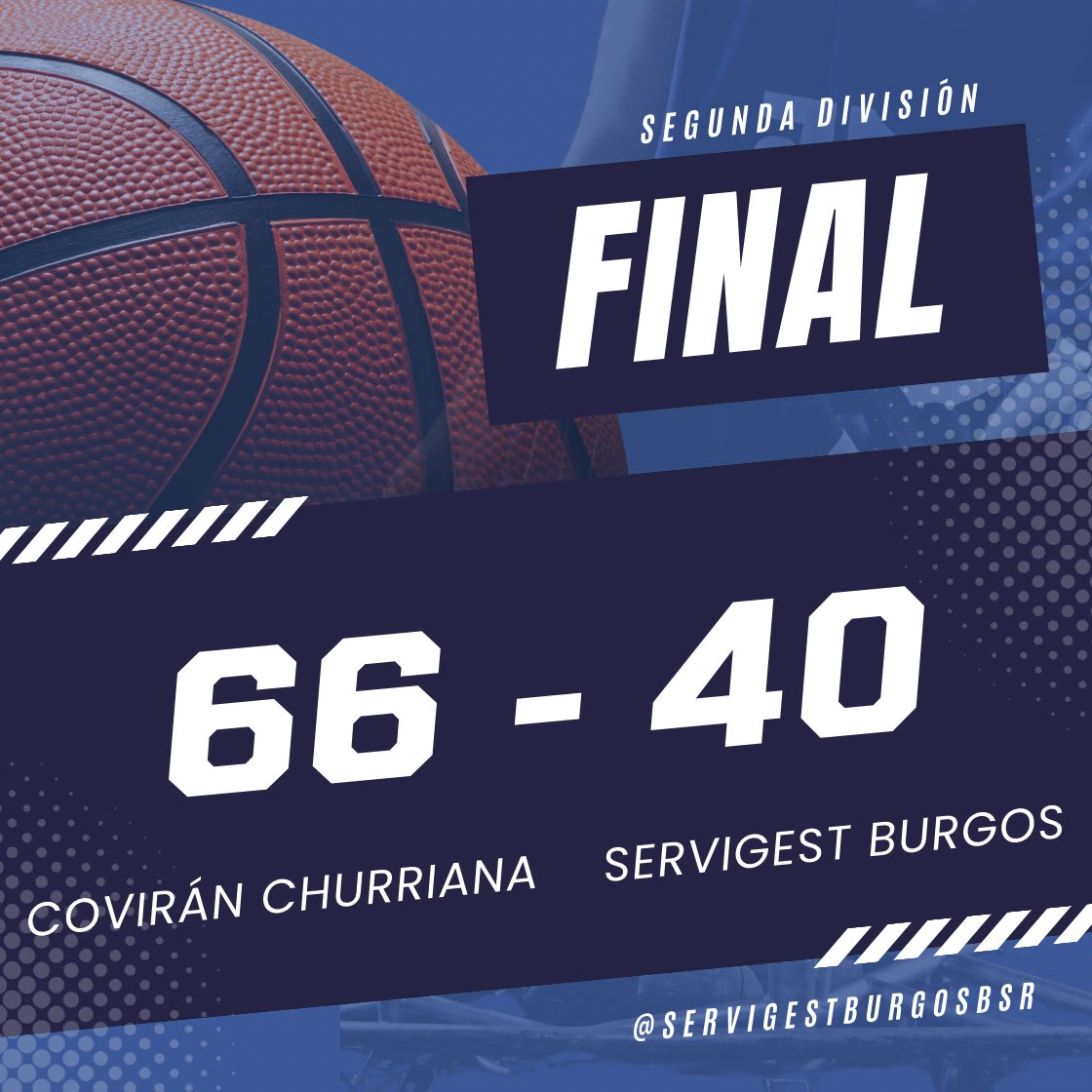 🎯 Covirán 66 - 40 Servigest Burgos BSR 🎯
🚍 1.000 km en 24h y apenas 14 horas de descanso no frenaron nuestras ganas de competir.
💪 El cansancio pesó, pero el esfuerzo nunca faltó. Seguimos trabajando para los próximos retos!
#ServigestBurgosBSR #LigaBSR 🏀