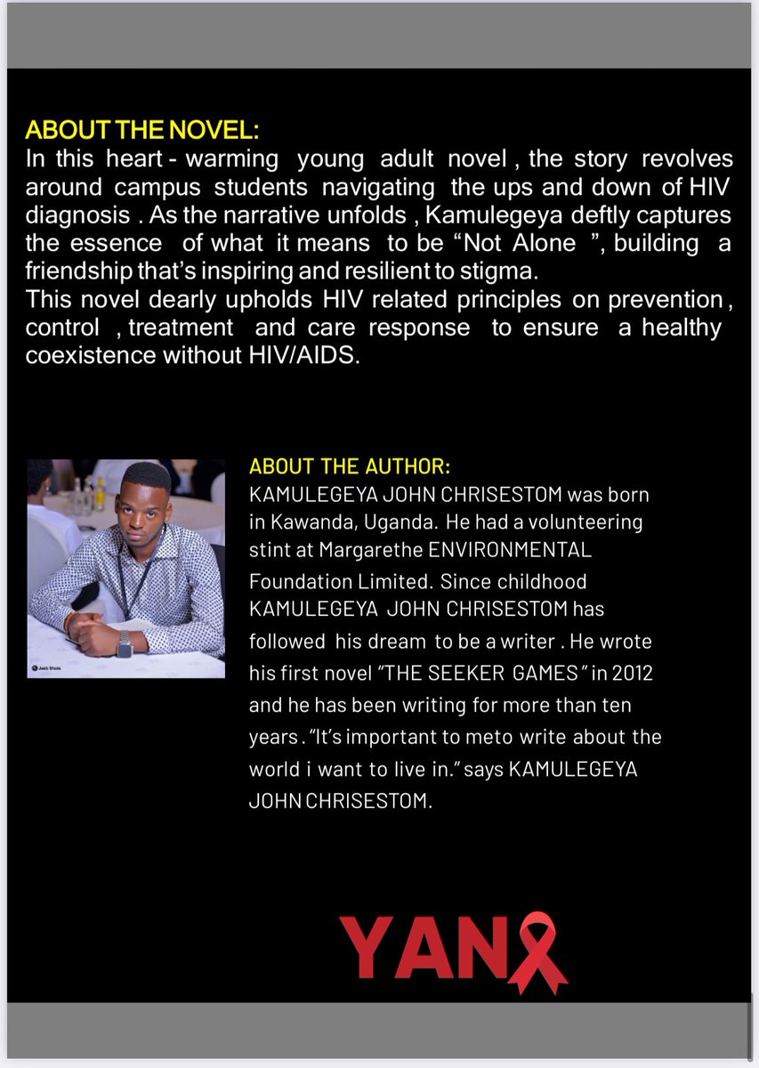 KAMULEGEYA JOHNCHRISESTOM🇺🇬 (@kaamu_literati) on Twitter photo As a strong advocate for HIV/AIDS awareness, I believe that education and sensitization against stigma are crucial in our collective fight against this pandemic.
As I always say in YANA, 'Extending a little bit of care can save a life or two.'
<a href="/Winnie_Byanyima/">Winnie Byanyima</a>
<a href="/DKAmbUganda/">Signe Winding Albjerg</a> As a strong advocate for HIV/AIDS awareness, I believe that education and sensitization against stigma are crucial in our collective fight against this pandemic.
As I always say in YANA, 'Extending a little bit of care can save a life or two.'
<a href="/Winnie_Byanyima/">Winnie Byanyima</a>
<a href="/DKAmbUganda/">Signe Winding Albjerg</a>