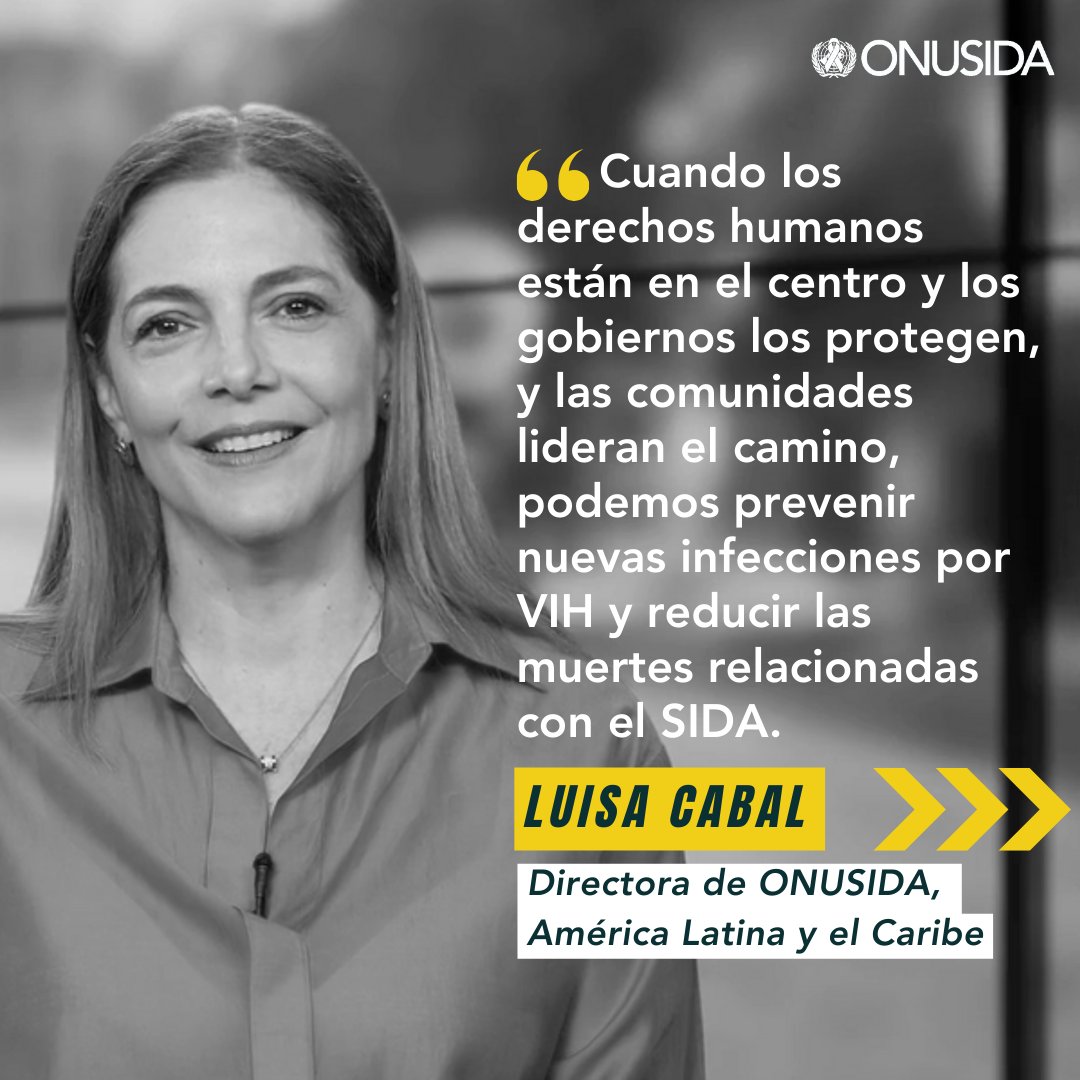 UnaidsLac's tweet photo. Acabar con el SIDA va más allá de tratamiento médico o medicamento, se trata de garantizar que todas las personas, sin importar quiénes sean, tengan igual acceso a la salud y a sus derechos.

Únete a @unaidslac en este #DiaMundialdelSida2024

https://t.co/Mr1RYUcq8F https://t.co/QLiq7xx2LA