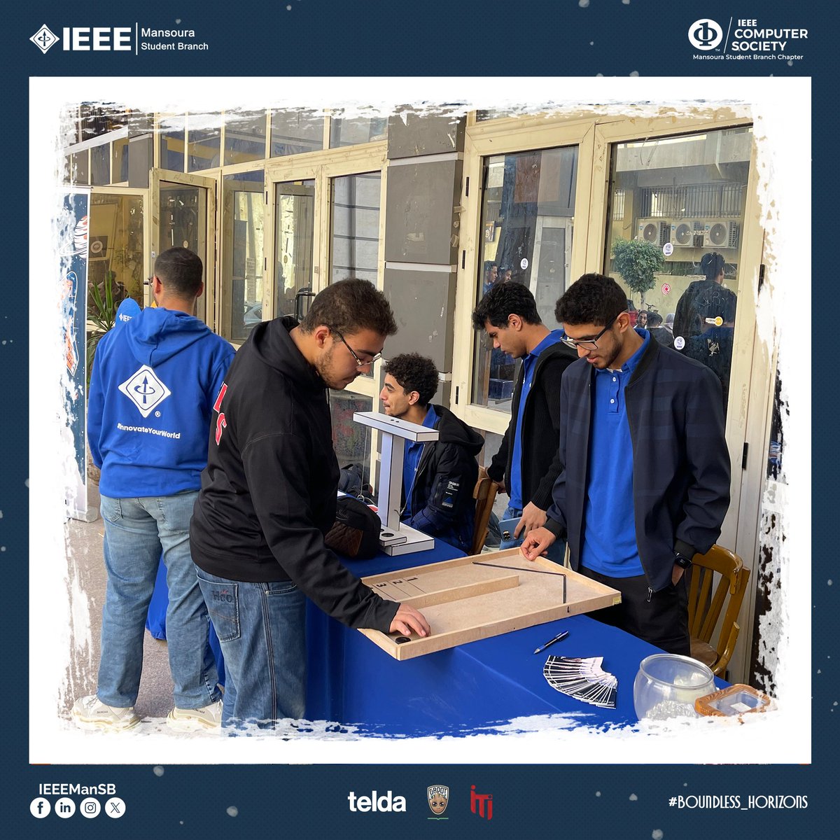 IEEEManSB's tweet image. Day 2 is checked off our space list, but our journey is still going.

Stay pumped for what&apos;s next!

#IEEE_ManSB 
#IEEE_ManCSC
#Boundless_Horizons