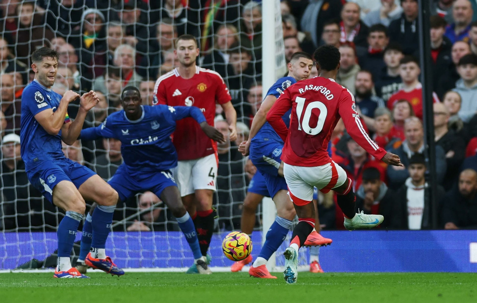 VIDEO Highlights Manchester United 4-0 Everton (Premier League) 2024.12.01 Rashford ghi 2 bàn thắng
