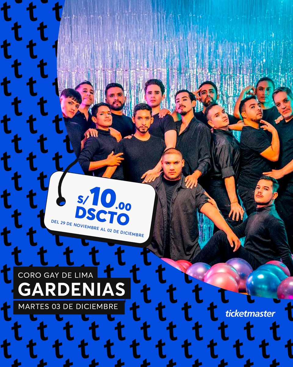 TicketmasterPE's tweet image. ¡Tus eventos favoritos en #CYBERWEEKEND!🤩

Tienes hasta el 02 de diciembre para aprovechar de dsctos exclusivos en nuestra web🙌💙

Aplican T&amp;amp;C&apos;s

🎫Entradas en Ticketmaster.pe▶️ bit.ly/3ZarxlR