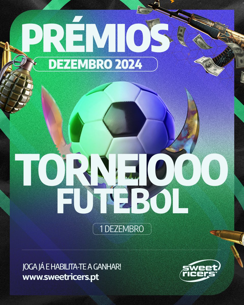 sweetricers's tweet photo. O primeiro evento da Sweet Ricers acontece hoje a partir das 18h!
O torneio de futebol irá ser disputado no nosso servidor de Jailbreak ➡️185.113.141.27:22100 ⚽️
O vencedor irá ganhar 15€!!!
Sabe mais no nosso discord 👉 https://t.co/ioyFAsUwVc
#SweetDecember https://t.co/K4OagBEwq0