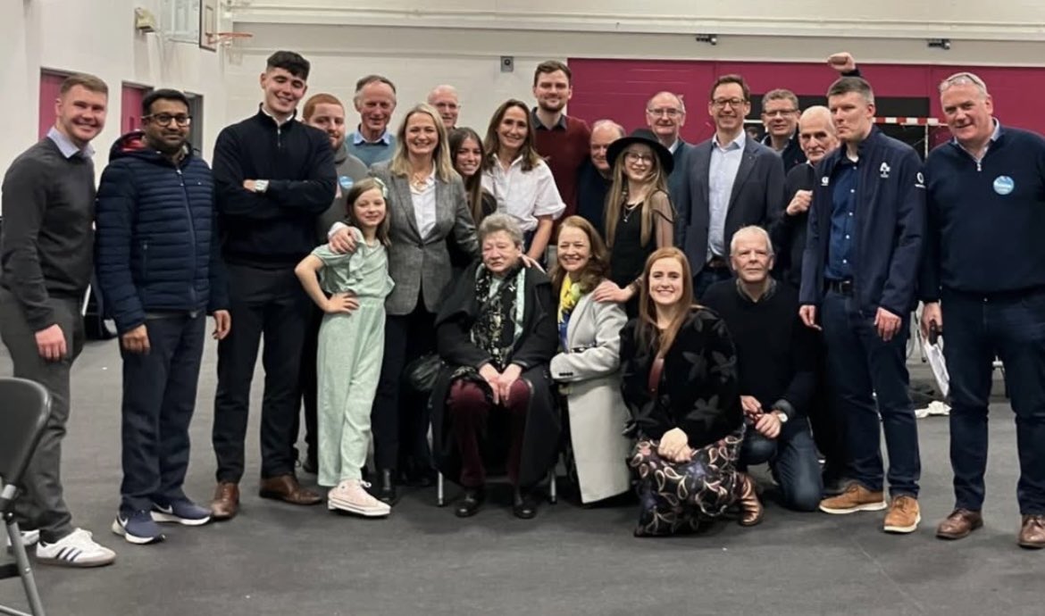 Fabulous election result for my baby sister, elected on the second count. She works so hard every day for everyone in #DublinWest. Public service, it’s what we were reared on and she’s a great role model for her two girls #GeneralElection24