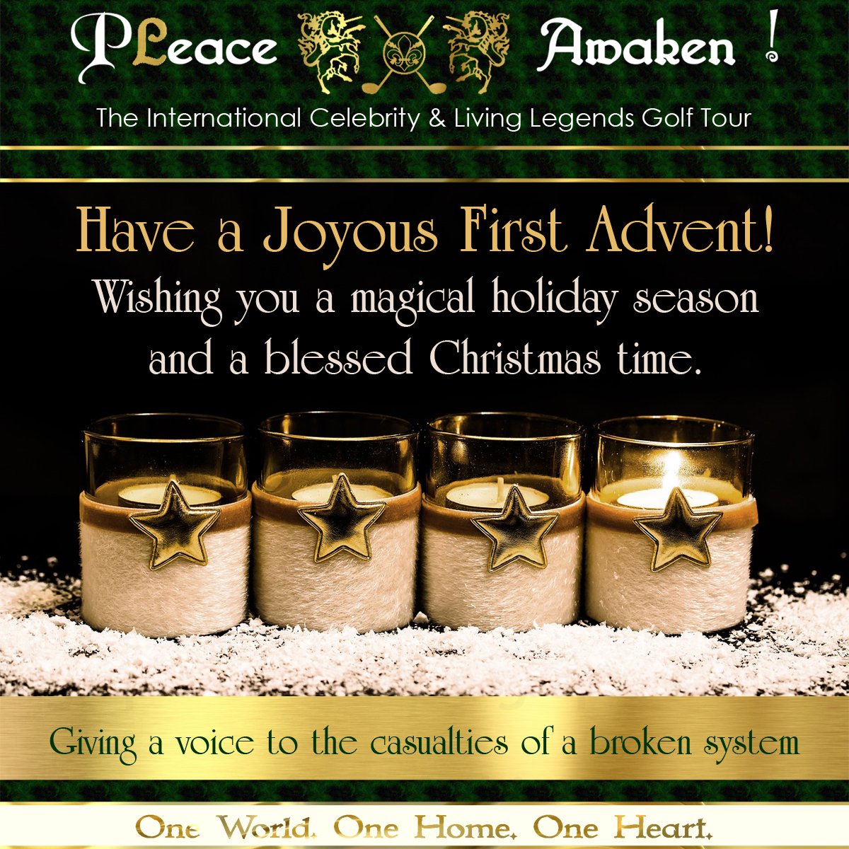 PLeace Awaken Celebrity & Living Legends Golf Tour tweet media