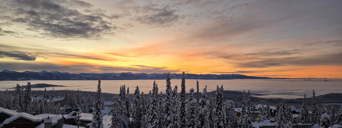 Early morning above the clouds!