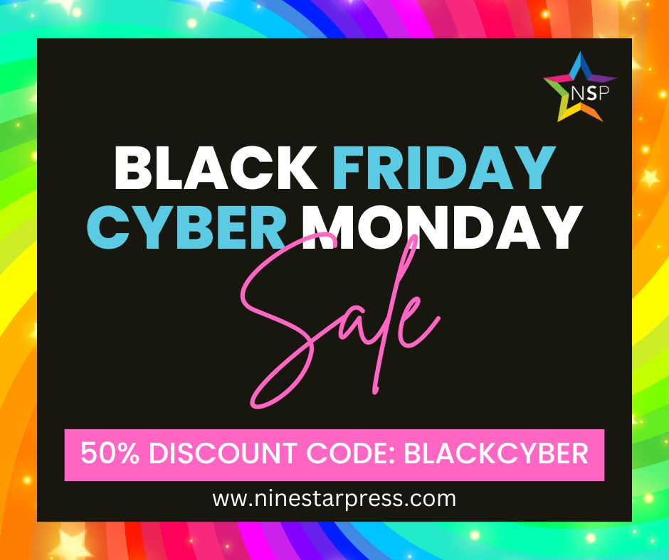 🎉 BLACK FRIDAY/CYBER MONDAY BLOWOUT! 🎉
Get ready for an amazing weekend of savings just in time for the holidays! 🎁 Use code BLACKCYBER for 50% off your entire cart from now until December 2nd!

Shop now: ninestarpress.com

#BlackFridayDeals #CyberMondayMagic