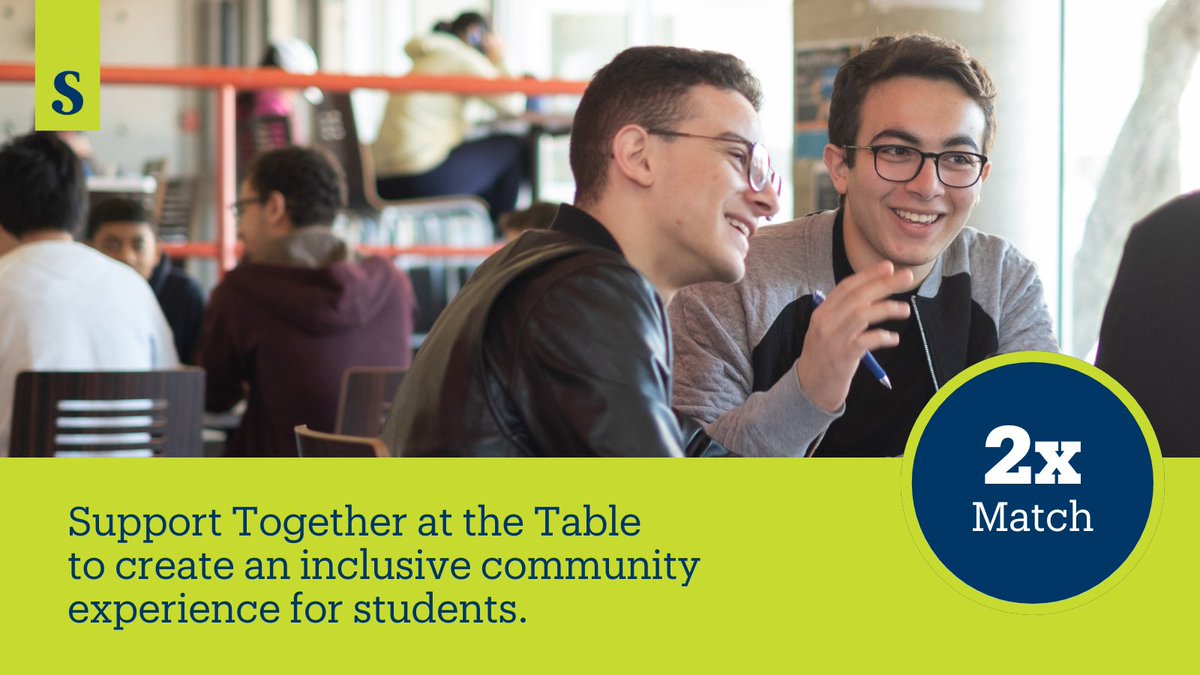 sheridanalumni's tweet image. Giving Tuesday is 2 days away – be sure to support our Together at the Table program to create an inclusive community experience for students!

Help Sheridan students thrive - head to bit.ly/Sher-Giving-Tu…

#GivingTuesday #TogetherAtTheTable @sheridancollege @the_ssu