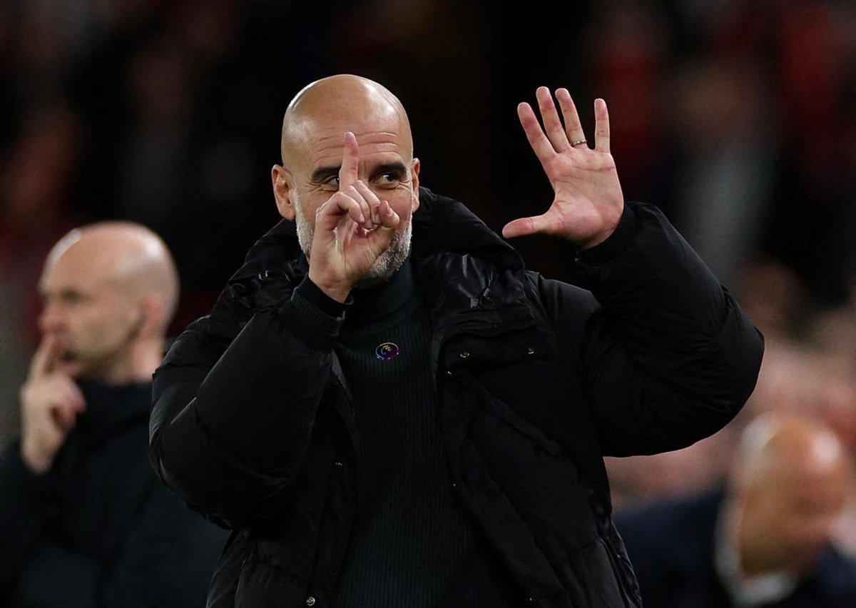 FabrizioRomano's tweet photo. 🚨🔵 Pep Guardiola on Anfield chanting he’ll get sacked: “Maybe they are right! I didn't expect that at Anfield. Maybe they should've sung it in the past…”.

“I didn't expect it from the people from Liverpool, but it's fine!”, told Sky Sports. https://t.co/oeWKCBRChc