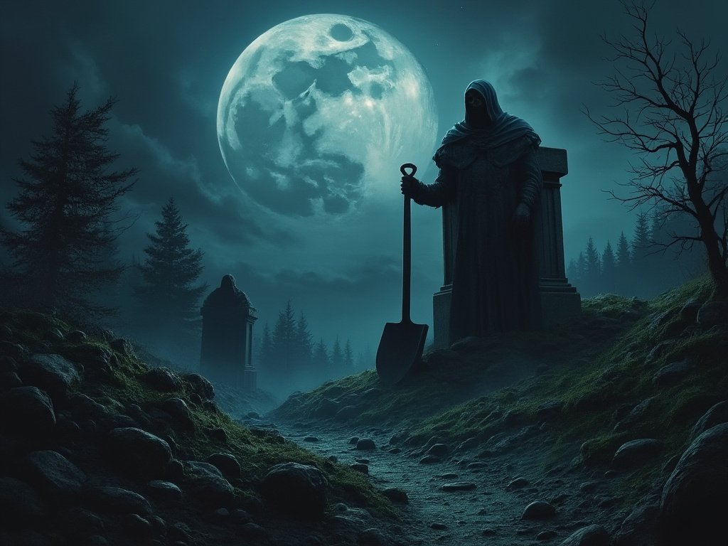 WordsOfPoet0's tweet image. Midnight grave dug deep
#spade scratches through the coffin
Undead claims the soul
1226: #haikuhorrorprompt