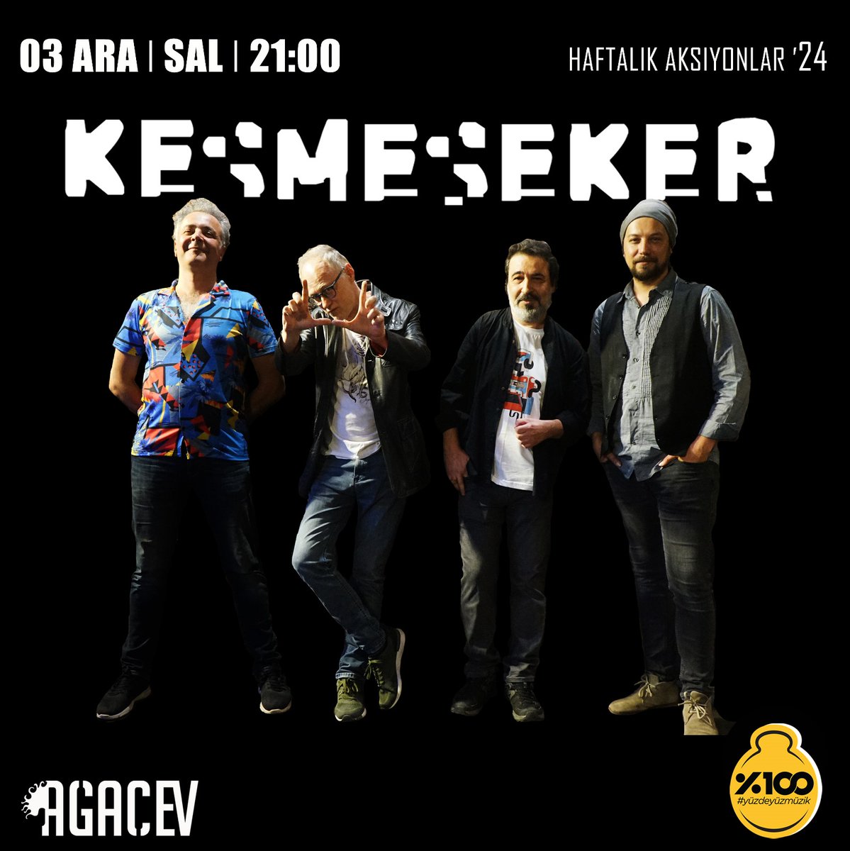 Piyangodan sürpriz konser çıktı... bu Salı gecesi...
<a href="/kesmesekerorg/">Kesmeşeker</a> <a href="/cenktanerorg/">Cenk Taner</a> <a href="/CanayCengen/">Canay Cengen</a> <a href="/gokhanozcan06/">gokhan ozcan</a> <a href="/demirhanbaylan/">db</a> <a href="/agacevkadikoy/">Ağaç Ev Kadıköy</a>
